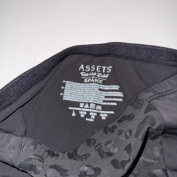 SPANX Assets Red Hot Label Shaper Large Black Leopard Panel Control Bodysuit - Picture 4 of 9